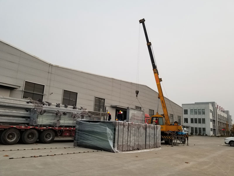 榮大發往河南公交候車亭發貨記錄