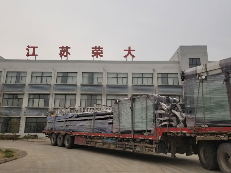 第三批江蘇不銹鋼公交候車亭發貨記錄